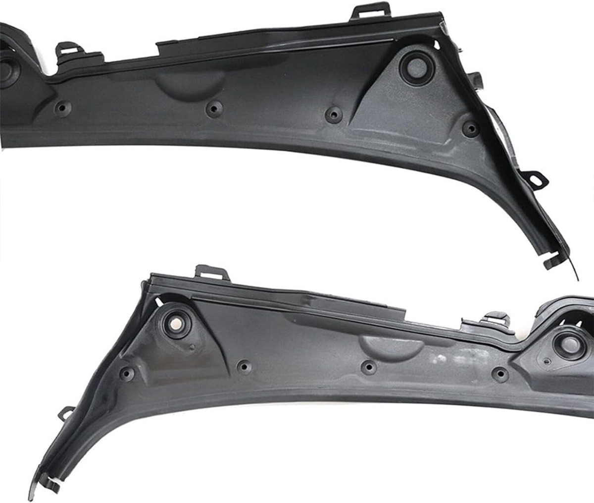 Fit For Toyota RAV4 2019-2022 Black Front Windshield Wiper Cowl Cover Fit For Toyota RAV4 2019-2022 Black Front Windshield Wiper Cowl Cover