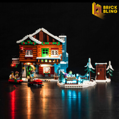 BrickBling LED Licht Kit für LEGO Alpine Lodge 10325 Kreatives Dekor (Standard) 
