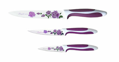 3 Messer Set Küchenmesser Gemüsemesser Kochmesser Ausbeinmesser Universalmesser