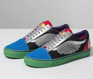 captain marvel vans shoes