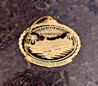 Norwegian Cruise Jewel 24K Genuine Gold Flashed Brass Christmas Ornament — photo 2
