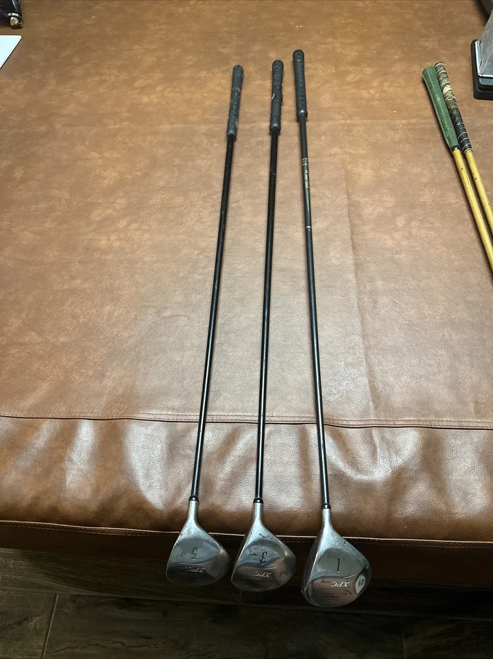 Set of 3 XPC 2000 Graphite RH Driver Golf Clubs 17-4 PH Stainless Steel 1  3 5 - Image 4 of 4