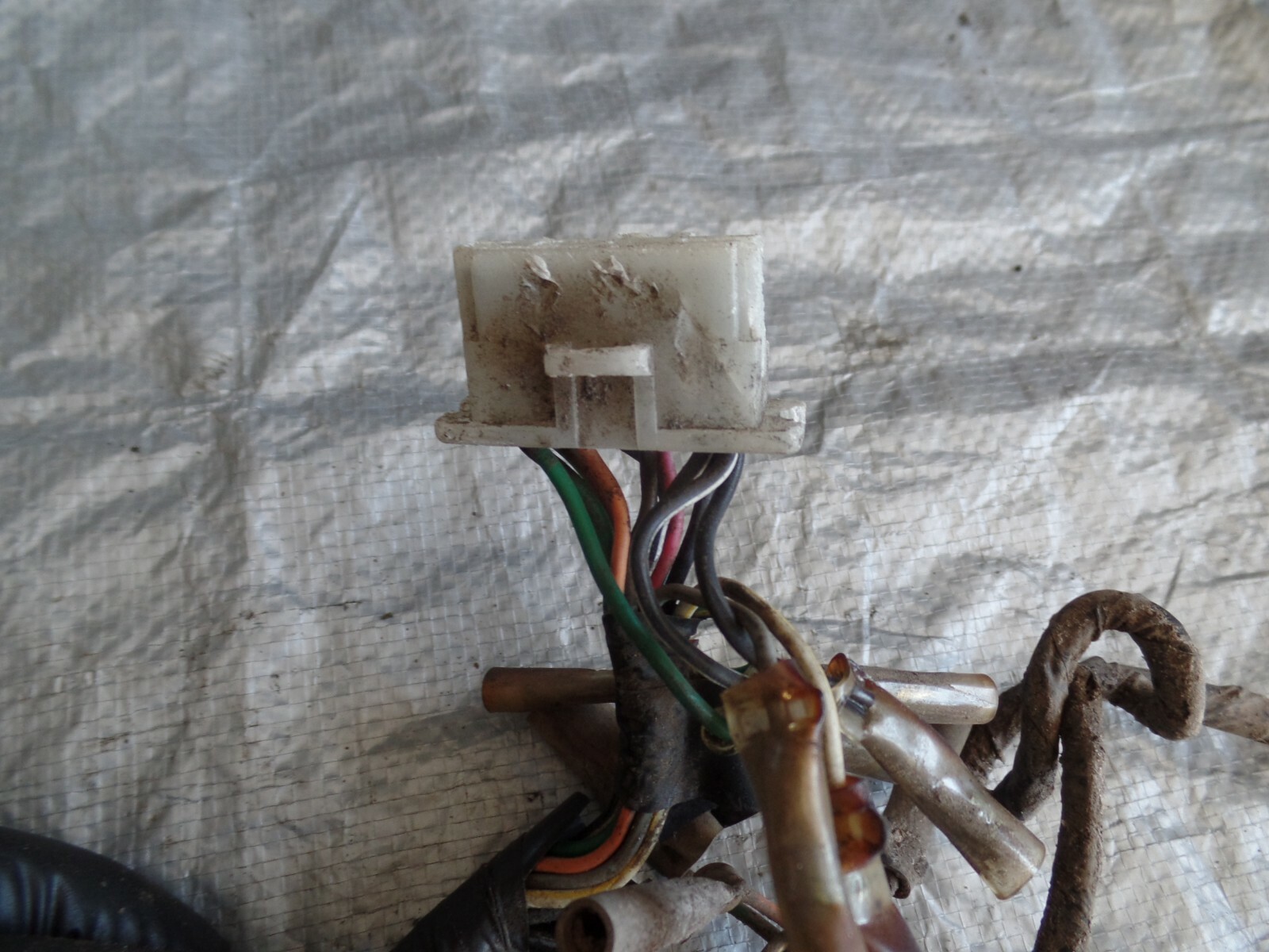 Honda XL250S XL250 Wiring Wire Harness *CONNECTOR HAS DEFECT 1978 1979