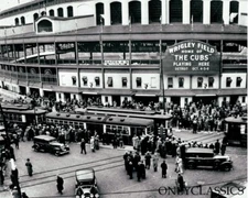 1927 WRIGLEY FIELD HOME OF THE CHICAGO CUBS MLB BASEBALL TEAM 8X10 PHOTO STADIUM