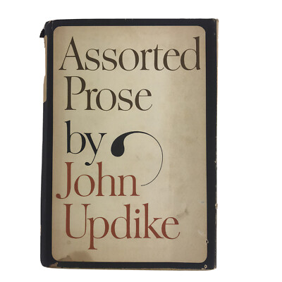 Vintage 1965 Assorted Prose by John Updike First Edition in Dust Jacket