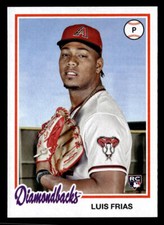 2022 Topps Archives #159 Luis Frias Rookie Card Arizona Diamondbacks