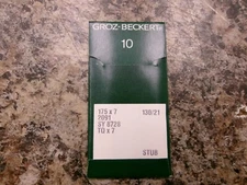 50 SIZE 130/21 GROZ-BECKERT 175x7 TQX7 29L 2091 LGK SEWING MACHINE NEEDLES A652