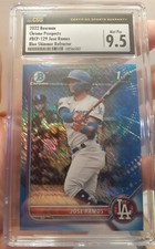Jose Ramos 2022 Topps BowmanChrome Prospects #bcp Blue Shimmer Refr. #/150Csg...