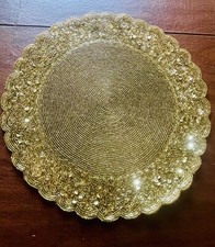2 Luxe Habitat Gold Christmas