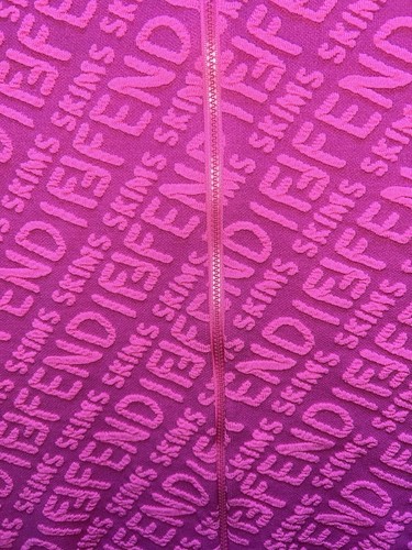 FENDI X SKIMS PINK LOGO Mock Turtleneck Dress Size S - 第 12/12 張圖片