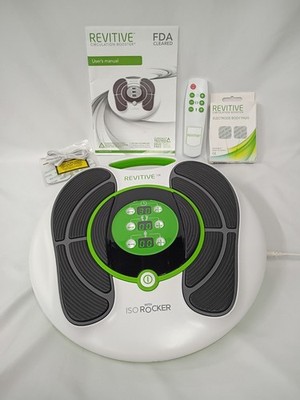 Revitive Circulation Booster IX Model RIX ISO ROCKER Remote & Patches Tested 