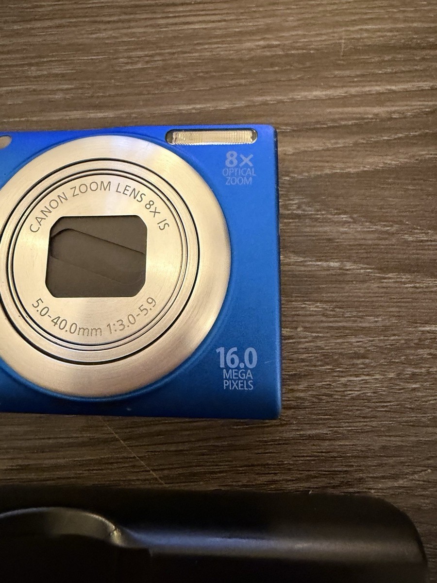 Canon PowerShot A4000 IS 16.0MP Digital Camera - Blue for sale