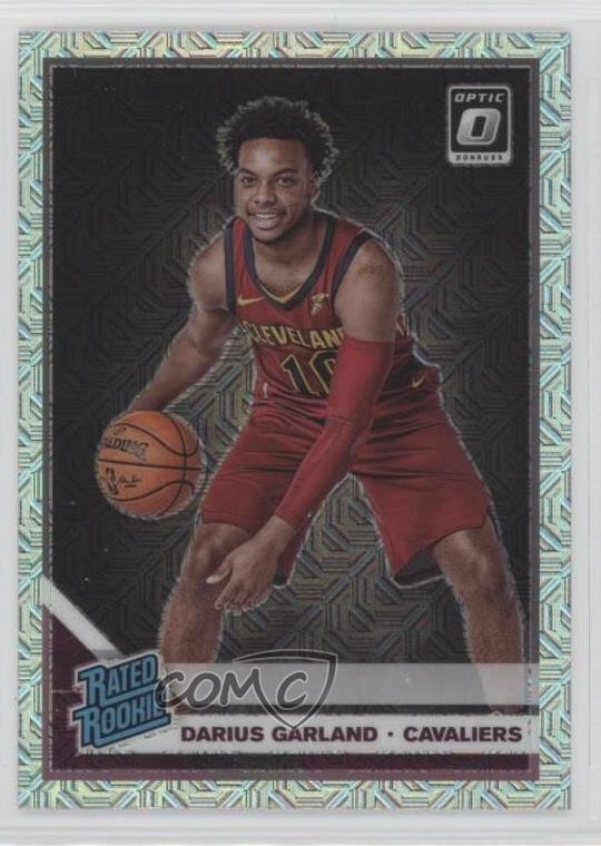 2019-20 Panini Donruss Optic Rated Rookie Choice Prizm Darius Garland #195 4f5