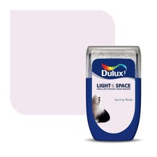 Dulux Light + Space Tester Paint with Matt Finish Spring Rose, 30ml