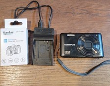 Olympus VG-160 Digital Camera W Charger And 2 Batteries Tested Works