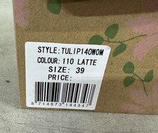 NEW ILSE JACOBSEN Style: TULIP140WOM Color: 110 Latte Size: 39