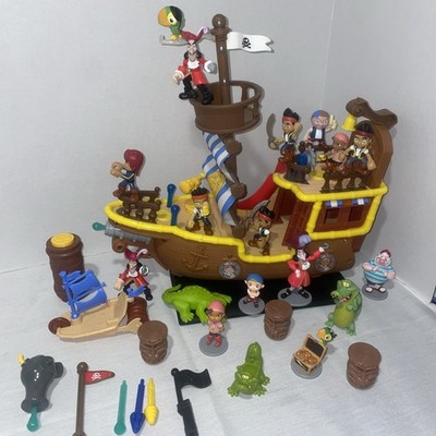 Fisher-Price Disney's Jake and the Never Land Pirates Musical Pirate Ship + misc