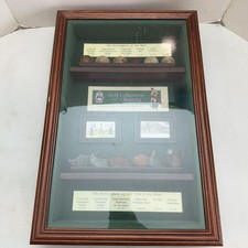 Framed Golf Art Shadow Box Display Development Balls Irons Woods History