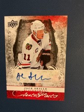 2008-09 Upper Deck Authentics AutoFacts Jack Skille Autographed Card