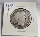 1910-S Barber Half Dollar