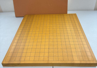 Tabletop Go Board Goban Japanese Traditional Board Game 19 x 19 Board with Box