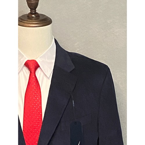 Nautica Men's 42 Long Corduroy Sport Coat Modern Fit Navy Blue NEW - Bild 4 von 8
