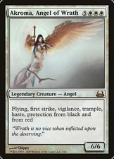 LP - Foil - Akroma, Angel of Wrath - 1 - Duel Decks: Divine vs. Demonic