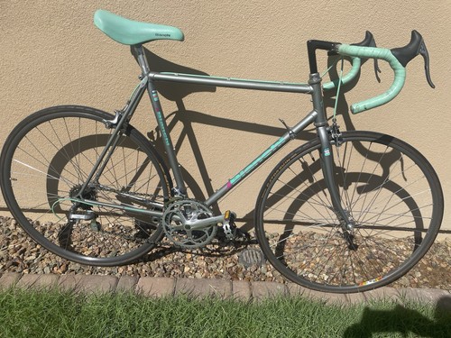 MINT 1980’s Bianchi Limited Size 54 Shimano 105 Celeste Road Bike Bicycle
