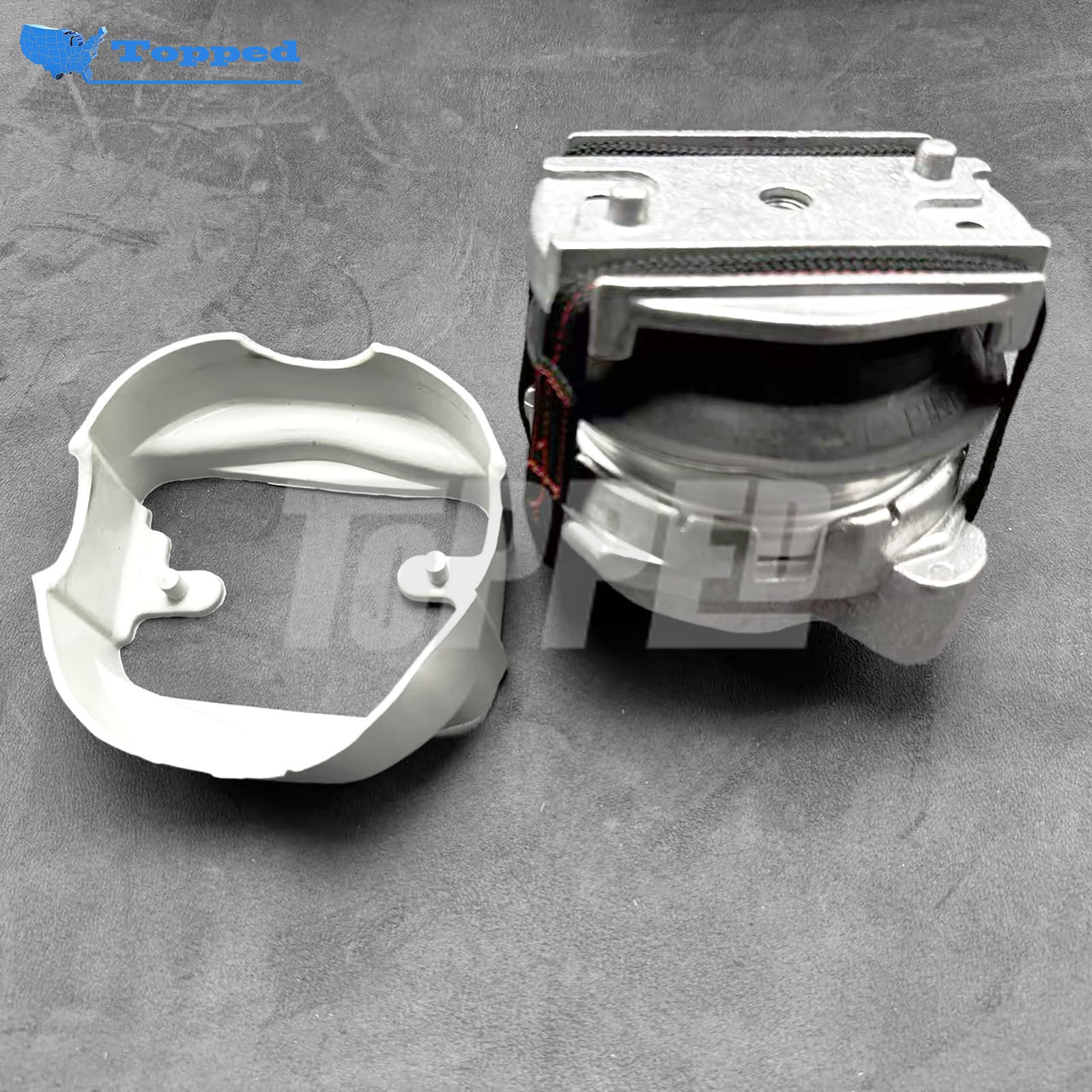 2Pcs Engine Mounts 3W0199381R for Bentley Continental GT GTC Flying Spur 07-22