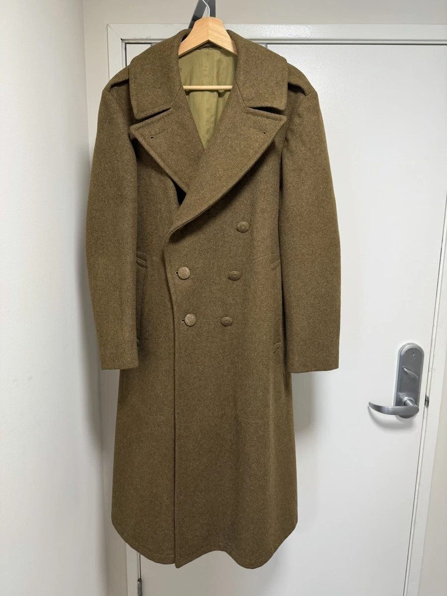 Army Greatcoat In Original Ww2 Collectible Us Uniforms | eBay