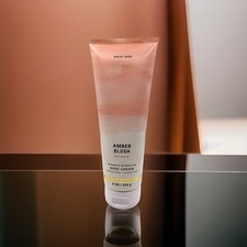Bath Body Works - Amber Blush Body Cream 8 oz