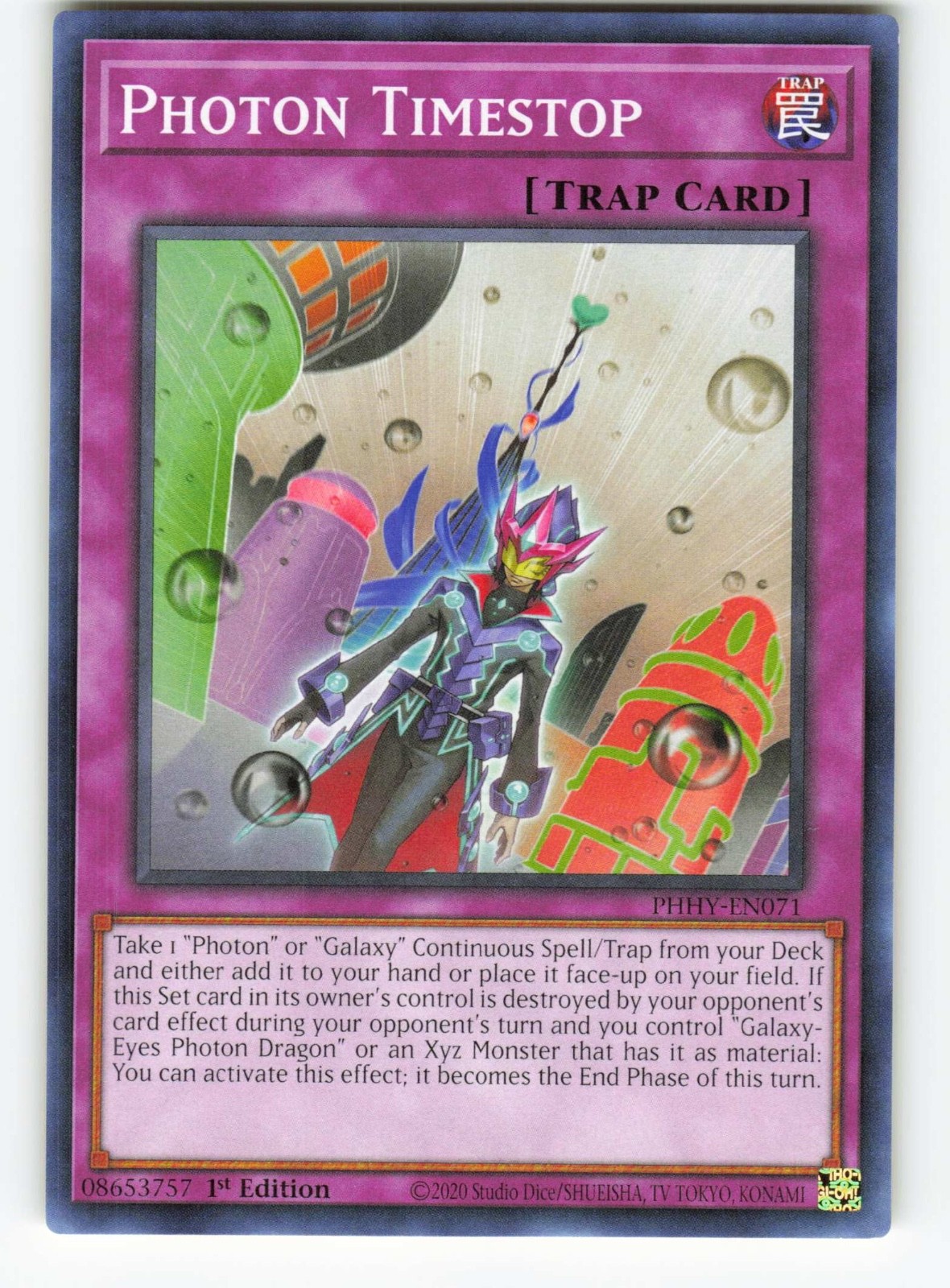 Photon Timestop PHHY-EN071 Yu-Gi-Oh! TCG Common NM