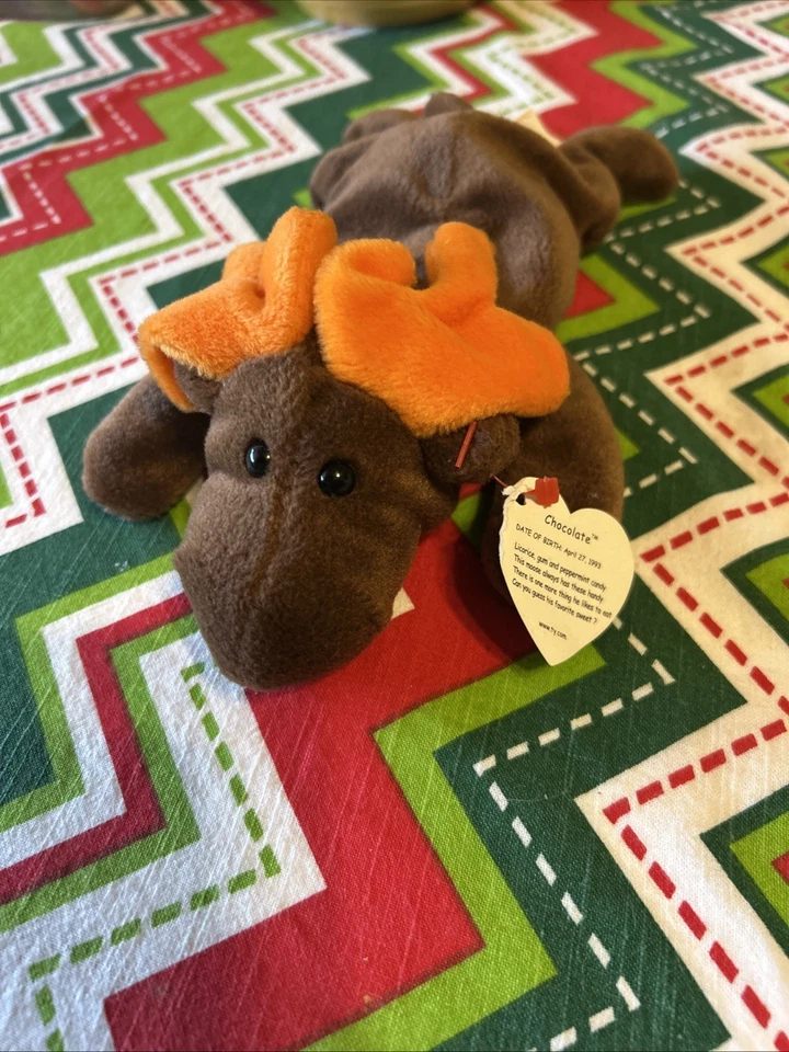 TY Beanie Baby Chocolate the Moose - Image 2 of 3
