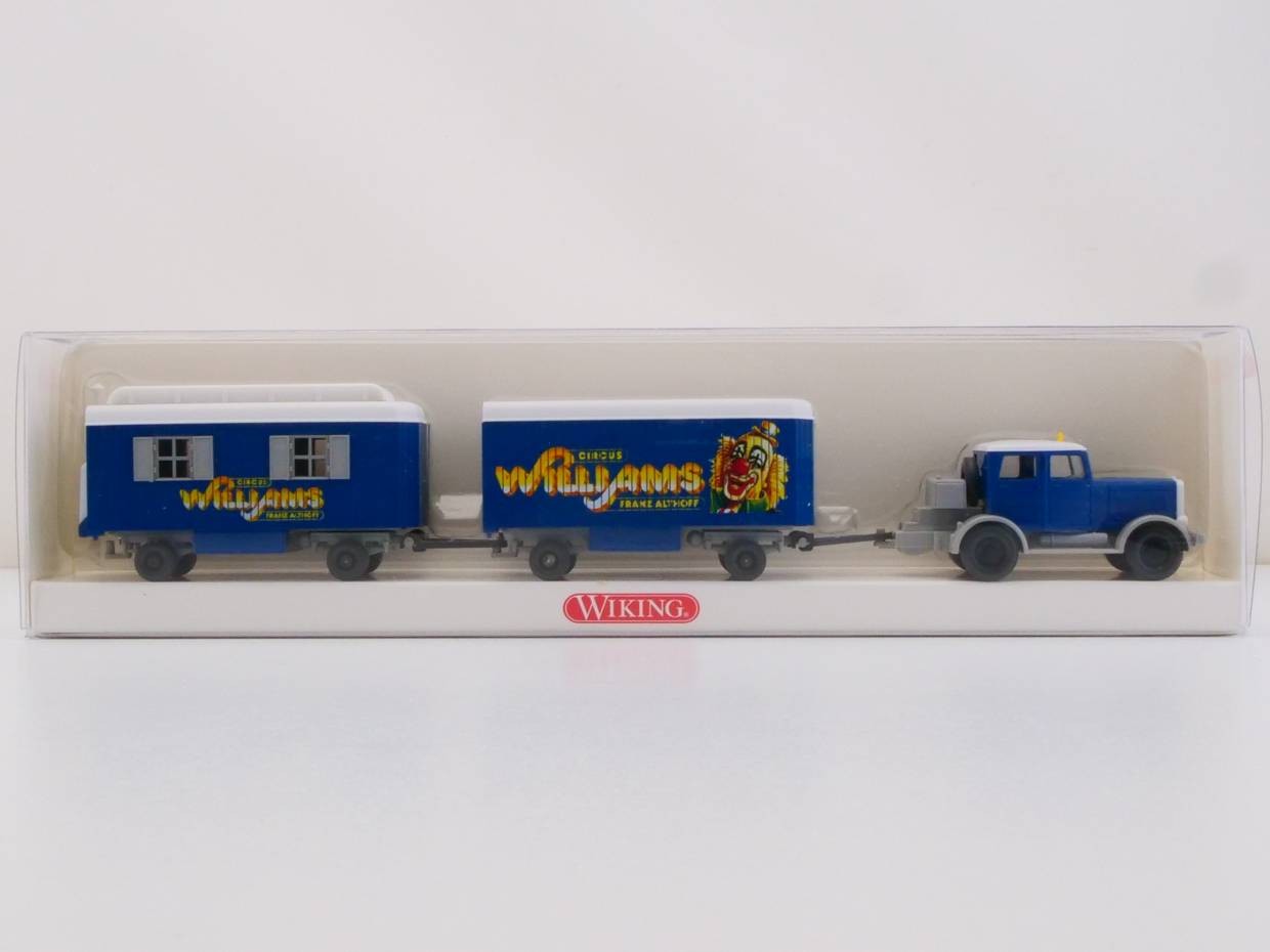Wiking 85350 Hanomag ST 100 Circus-Zug Williams SoMo wie NEU OVP SG 1705-13-54