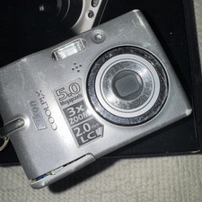 Nikon Coolpix L10 Digital Camera – 5.0 MP – 3x Optical Zoom – Silver –