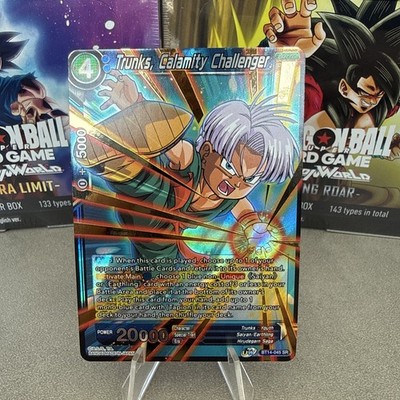 Trunks, Calamity Challenger | BT14-045 SR | Cross Spirits | Dragonball Super