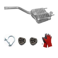 Endschalld&auml;mpfer Auspuff f&uuml;r Mercedes C180-200 W202 1.8/2.0 Limousine +Anbausatz