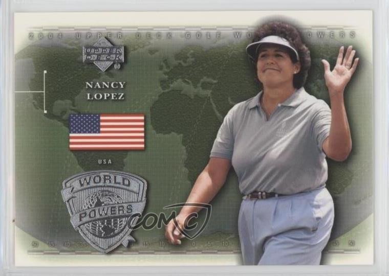 2004 Upper Deck World Powers Nancy Lopez #108 0w6