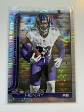2025 Topps Chrome Football - Derrick Henry Pulsar Refractor