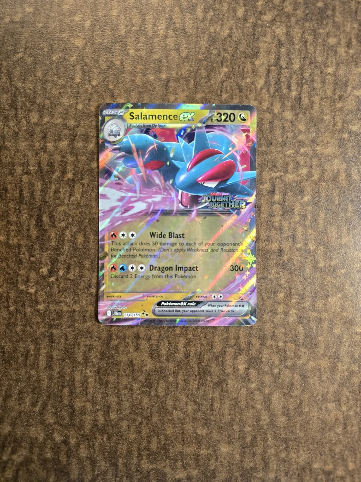 Salamence ex - Journey Together #114 Price & Value ($1.43) | PokeScope