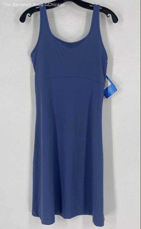 Columbia Womens Slate Blue PFG Freezer III Fishing Tank Dress Size Medium