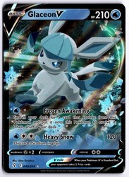 Glaceon V 040/203 Evolving Skies Ultra Rare Holo