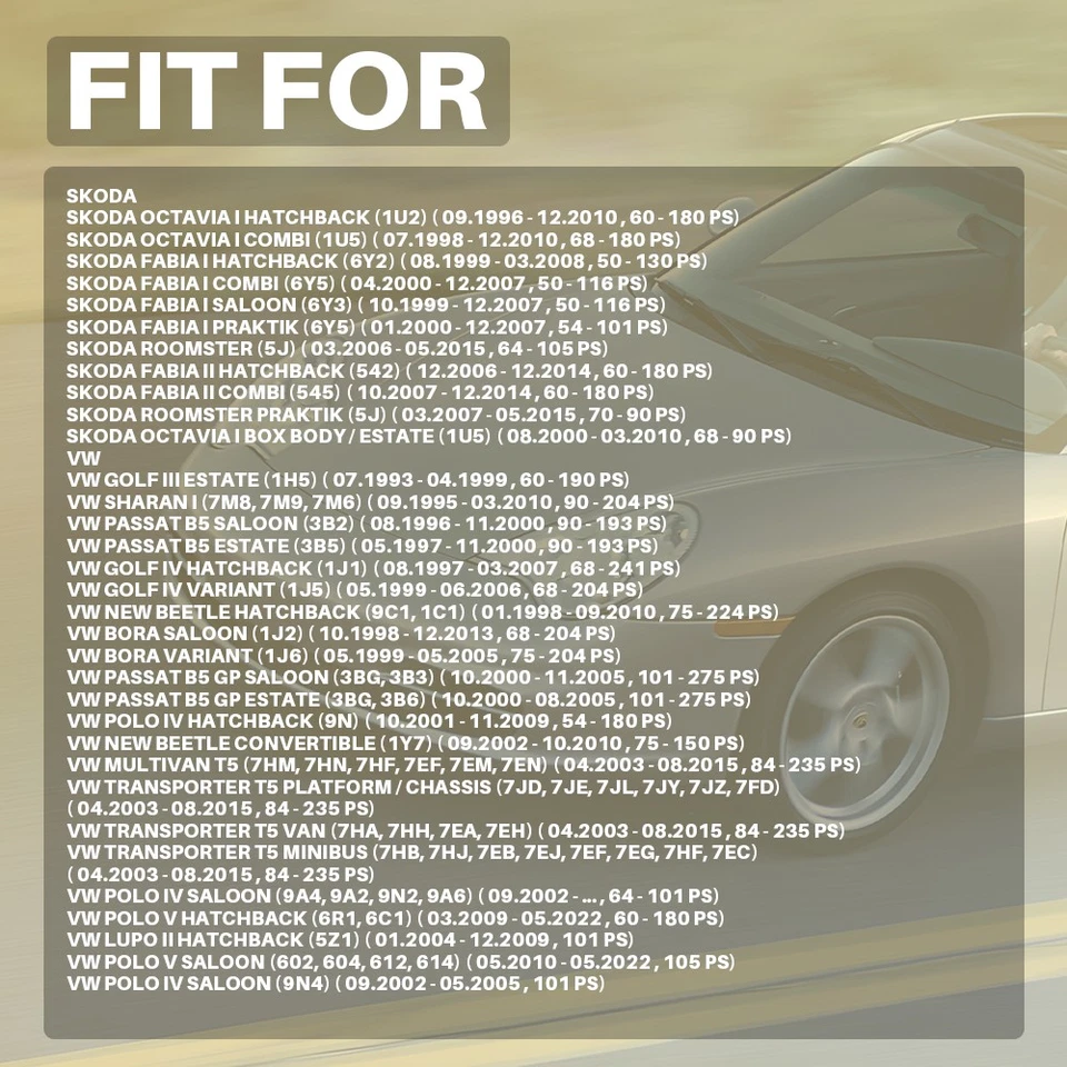 Ignition Lock Starter Switch For VW Transporter T5 V 2003 to 2009 4B0 905 849 - Image 4 of 4