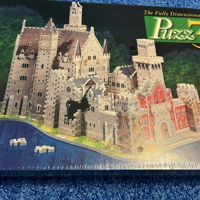 Vintage Puzz 3D Alpine Castle 1000 Piece Foam Backed 3D Puzzle