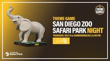 San Diego Padres San Diego Zoo Safari Park Elephant Bobblehead Preventa 7/9/26