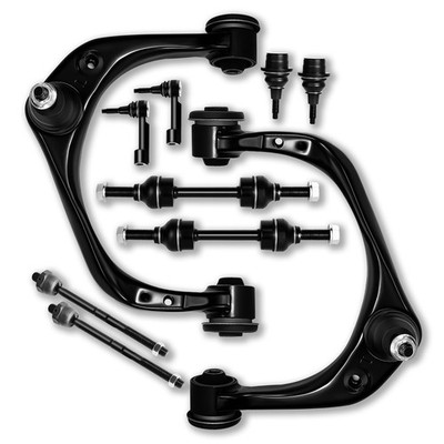 Koxot 10Pcs Front Suspension Kit Control Arm Ball Joint Tie Rod F-150 15-17