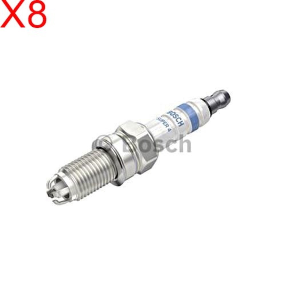 BOSCH Spark Plug x8 Petrol For VAUXHALL SUZUKI  0.7-1.4L 1994-