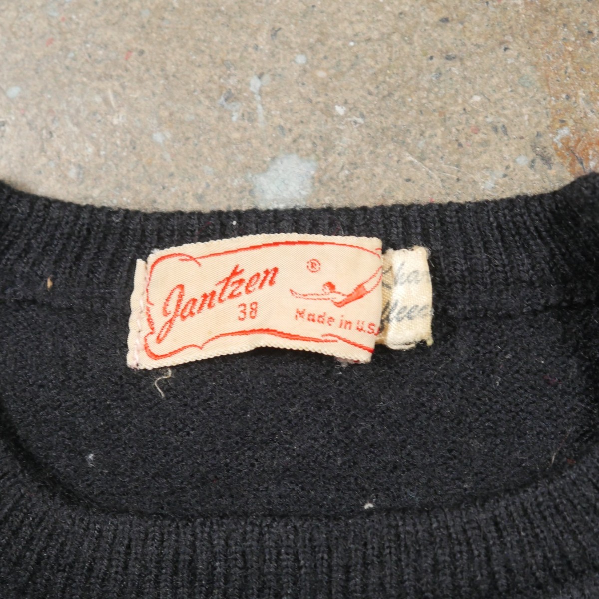 Vintage 40s 50s Jantzen Sweater Short Sleeve Small (size 38) True 