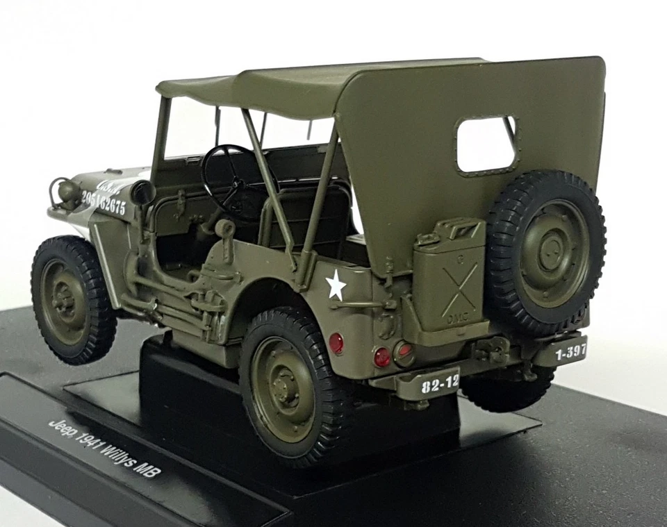 Welly 1/18 Scale Diecast - 18055H-W 1941 Jeep Willys MB Closed top US Army - Image 2 of 4