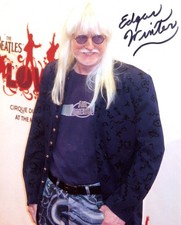 Edgar Winter MUSICIAN autograph, IP signed photo